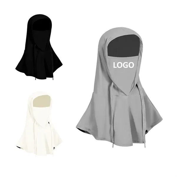 Multicolor Polyester Sun Protection Face Towel