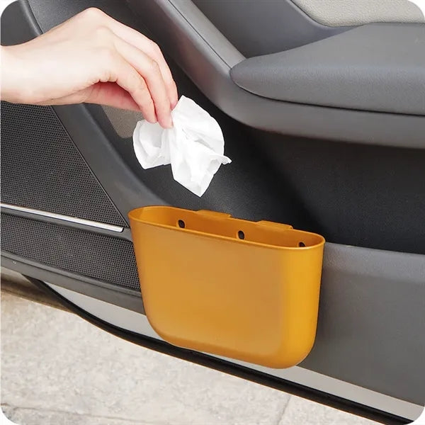 Car Mini Hanging Trash Can