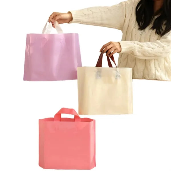 Multi-size Plastic Shopping Tote Bag