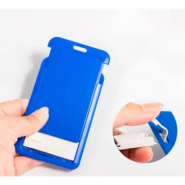 Polyester Lanyard ID Card Badge Holder For Worker