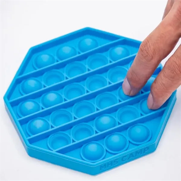 Laser Engraved Silicone Push Pop Bubble Fidget Toys