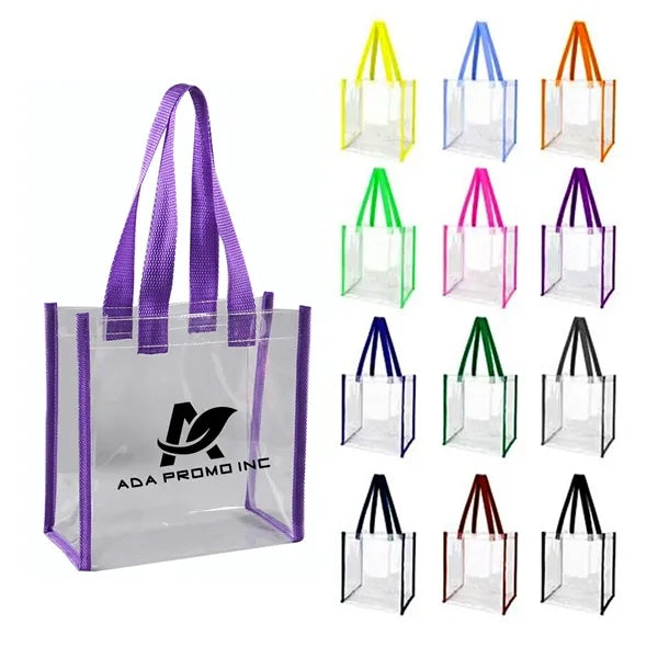 Clear Flexible Stadium Tote