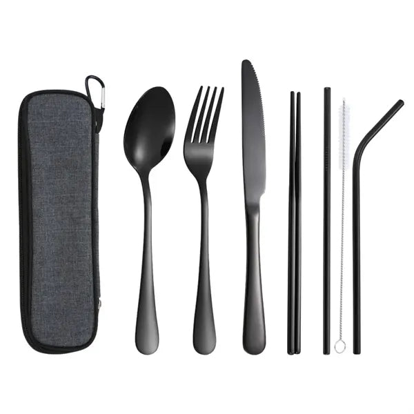 Stainless Steel Cutlery Set In Pouch