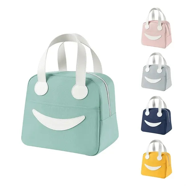Hand-Carried Home Camping Picnic Polyester Color Lunch Bag