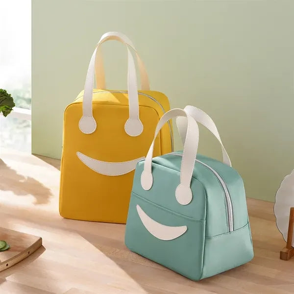 Hand-Carried Home Camping Picnic Polyester Color Lunch Bag