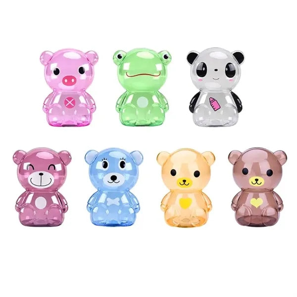 Transparent Plastic Money Coin Piggy Bank