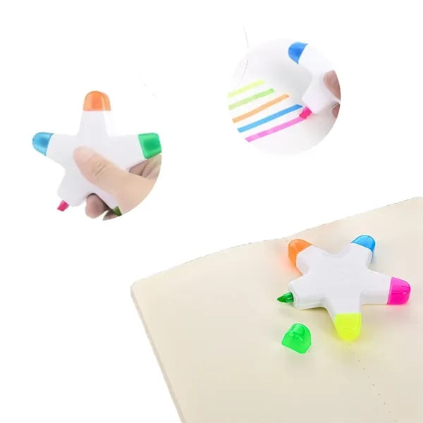 5-In-1 Colorful Star Highlighter
