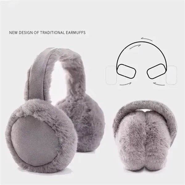 UniSex Plush Furry Winter Outdoors Ear Muffs Warm Earmuffs