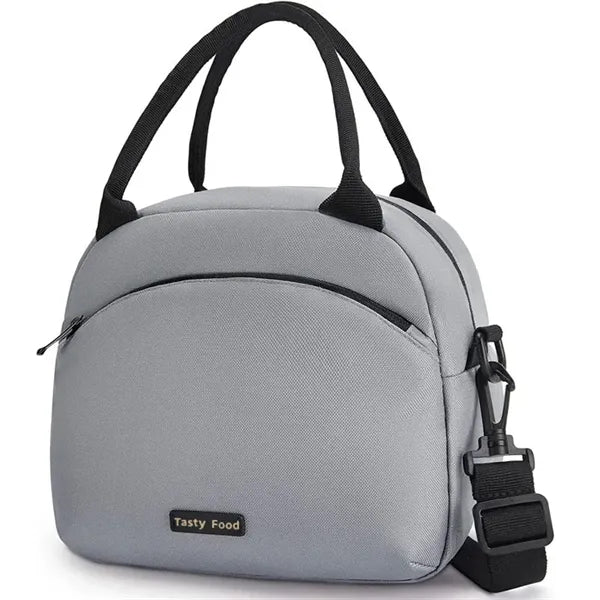 Large Capacity Lunch Bag With Shoulder Strap