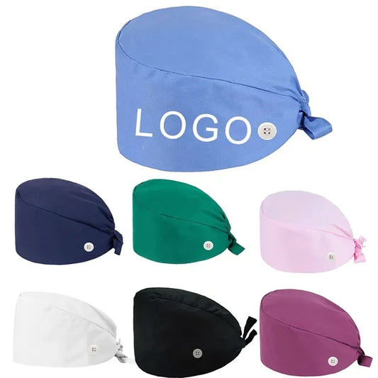 Bouffant Surgical Cap With Buttons