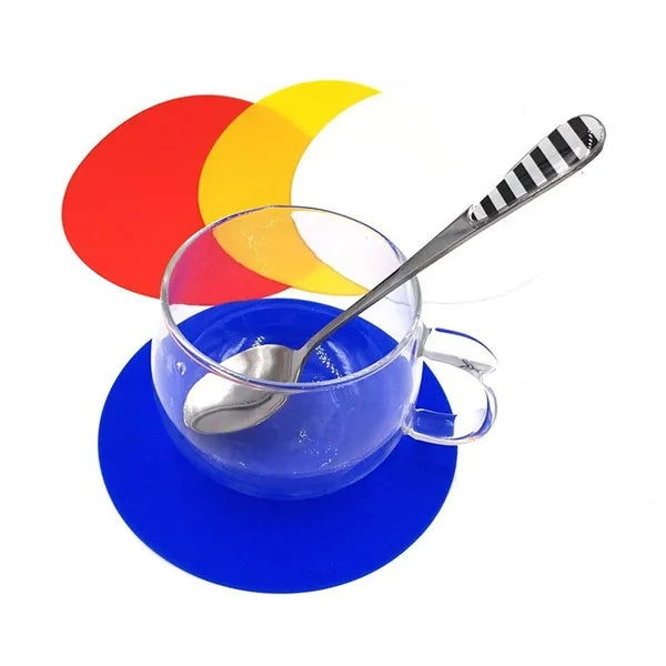 Circle Silicone Jar Opener Coaster Pads