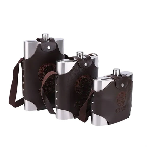 Style Stainless Steel Liquor Whiskey Hip Flask