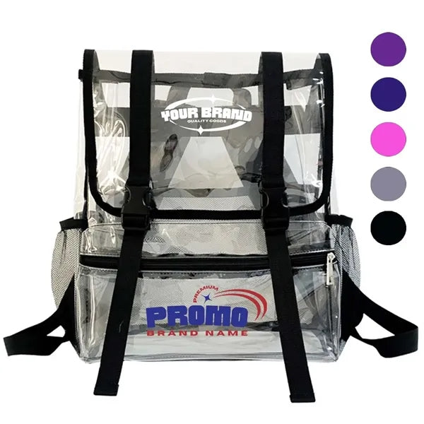 Large Capacity Clear Bags Stadium Approved School Backpacks