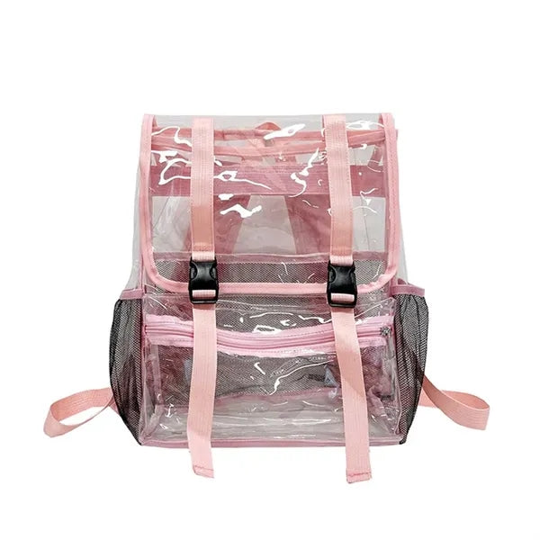 Large Capacity Clear Bags Stadium Approved School Backpacks