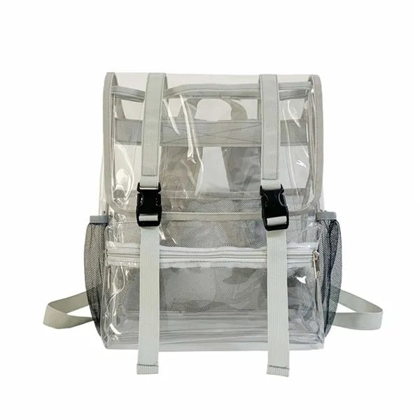 Large Capacity Clear Bags Stadium Approved School Backpacks