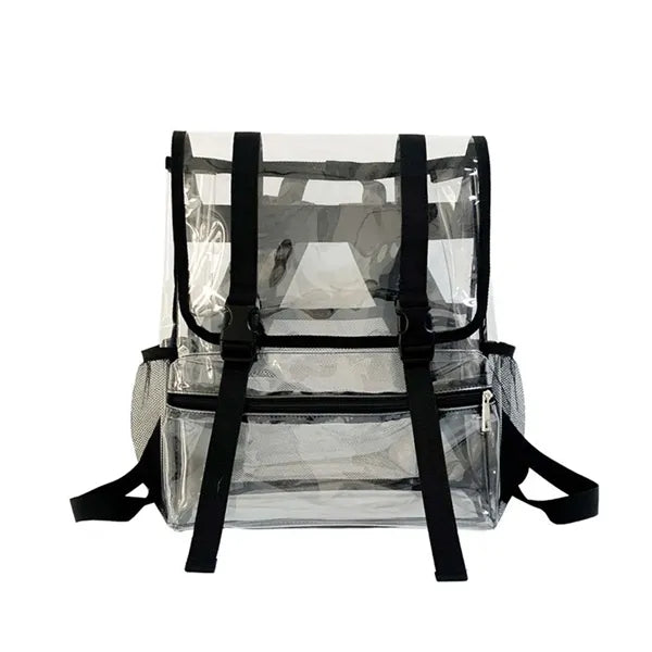 Large Capacity Clear Bags Stadium Approved School Backpacks