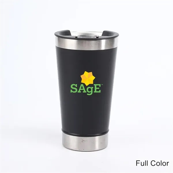 20 oz Insulated Stainless Steel Beer Mug with Bottle Opener
