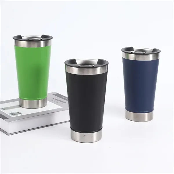 20 oz Insulated Stainless Steel Beer Mug with Bottle Opener