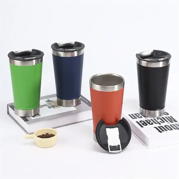 20 oz Insulated Stainless Steel Beer Mug with Bottle Opener