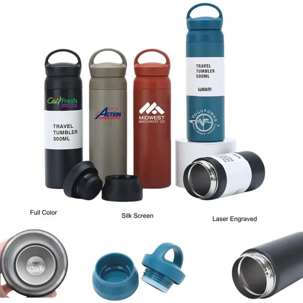 12/17 oz Vacuum Insulated Stainless Steel Water Tumbler