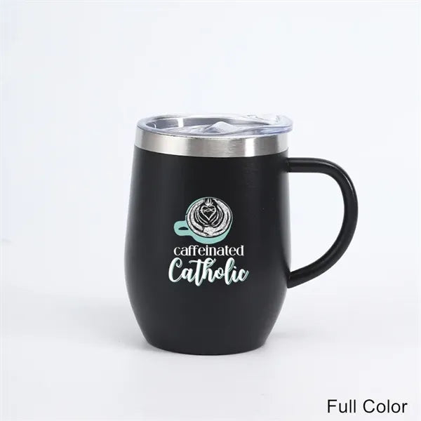12 oz Stainless Steel Double Wall Insulated Coffee Mug