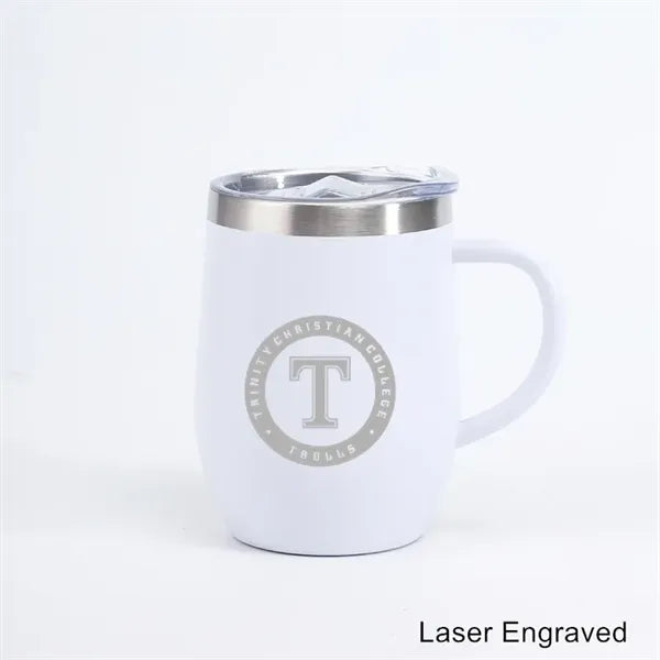 12 oz Stainless Steel Double Wall Insulated Coffee Mug