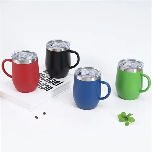 12 oz Stainless Steel Double Wall Insulated Coffee Mug