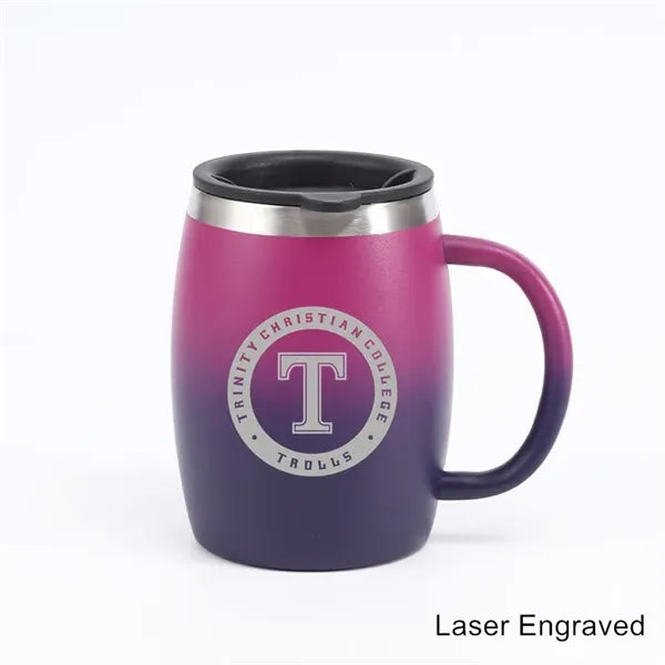 16 oz Insulated Double Wall Stainless Steel Coffee Cup