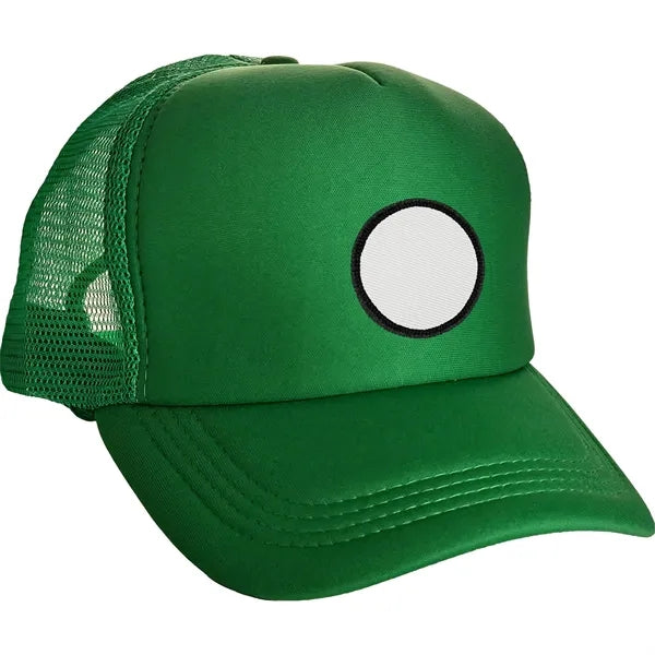 Colorful Foam Embroidered Emblem Trucker Hat