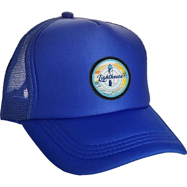 Colorful Foam Embroidered Emblem Trucker Hat