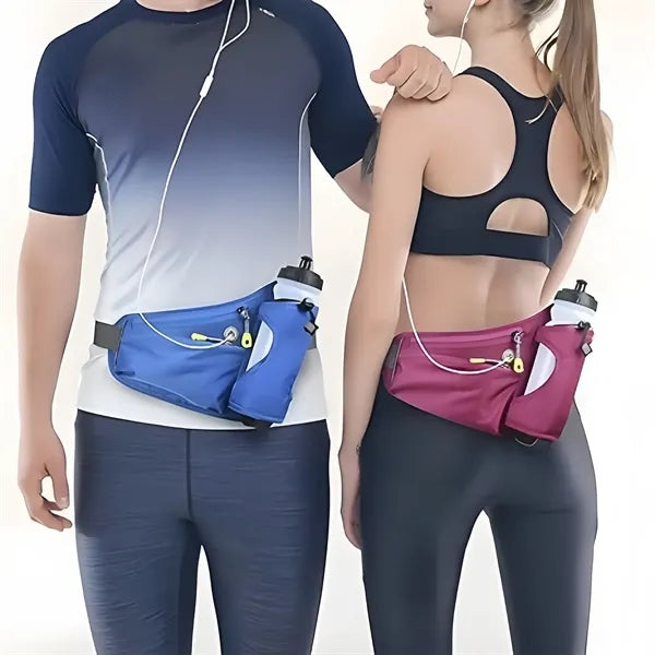 Running Waist Pack Hold Water Bottles Outdoor Sport Hiking