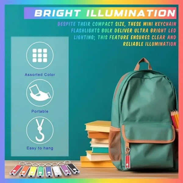LED Flashlight Keychain