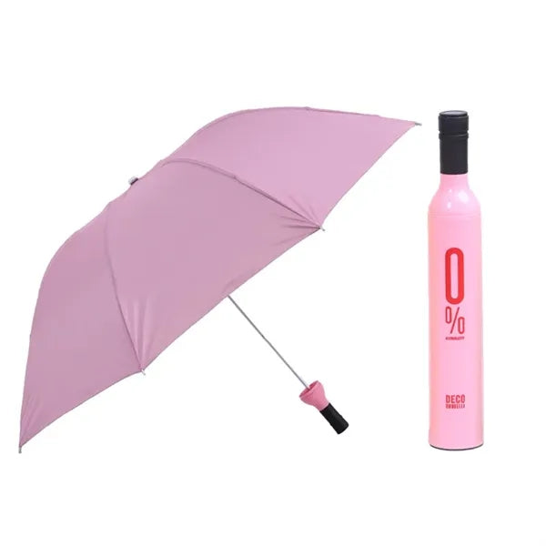 Wine-Bottle Shaped Umbrella