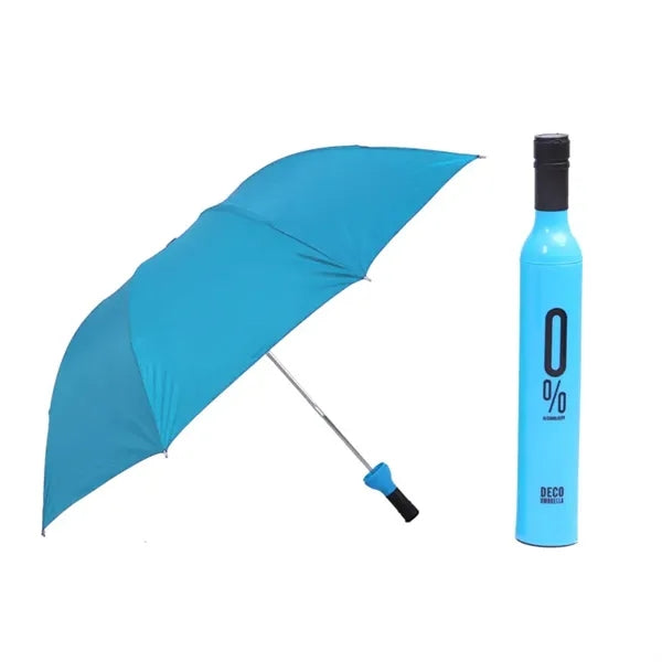 Wine-Bottle Shaped Umbrella