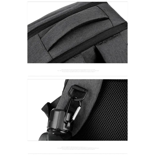 Large Capacity Expandable Business Backpack With USB Port