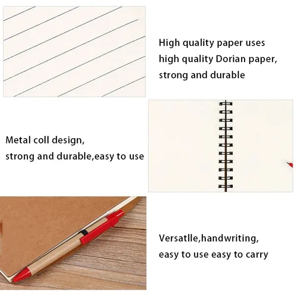 Spiral Notebook with Pen
