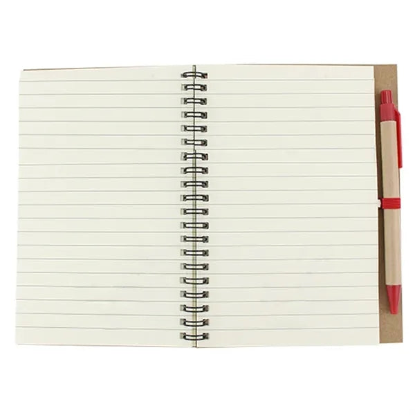 Spiral Notebook with Pen