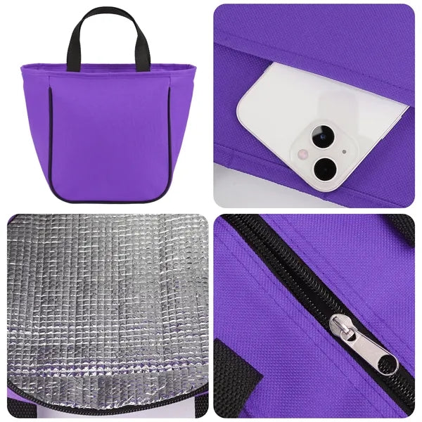 Portable Insulated Lunch Cooler Bag
