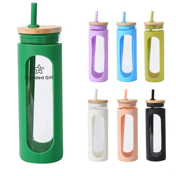 Glass Water Bottle