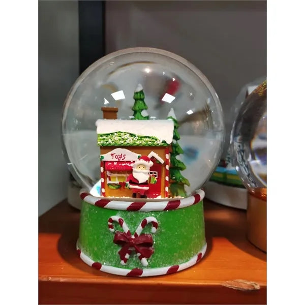4 inch Custom Crystal Snow Globe
