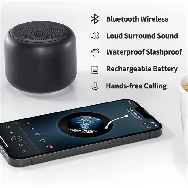 Portable Waterproof Bluetooth Speakers with Loud Sound