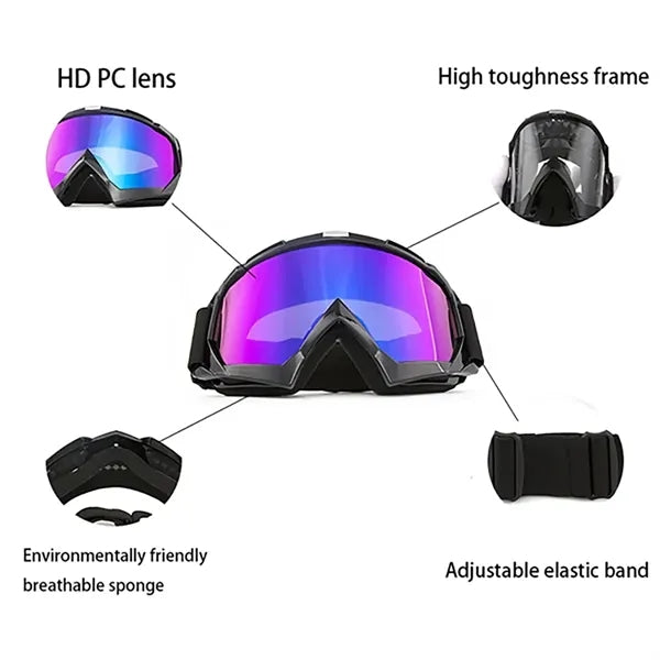 Motorcycle Dirt Bike Anti-Uv Protective Goggles