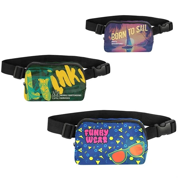 All over print Belt Bag with Quick Turnaround Time