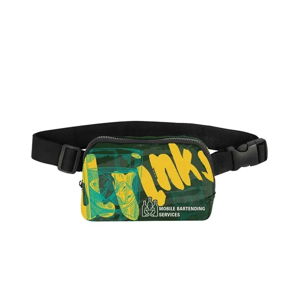All over print Belt Bag with Quick Turnaround Time