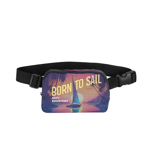 All over print Belt Bag with Quick Turnaround Time