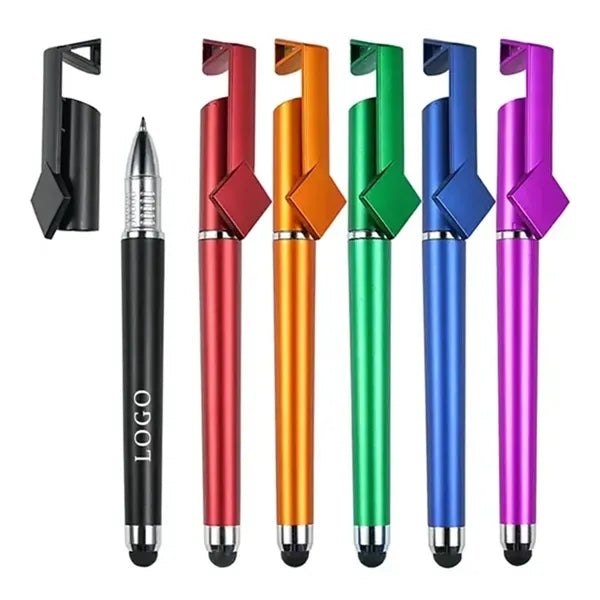 3 in 1 Stylus Gel Pen with Phone Stand Function