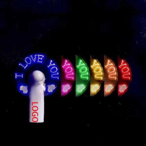LED Light Up Mini Hand Fan