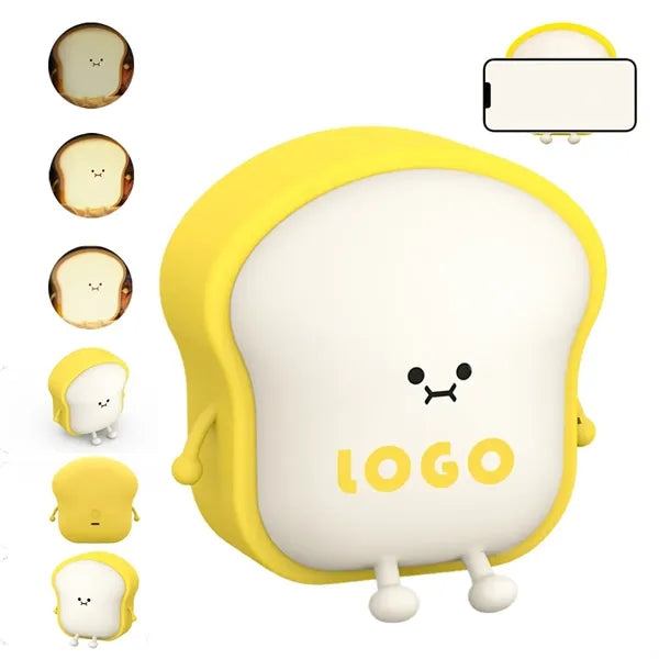 Silicone Toast Night Light