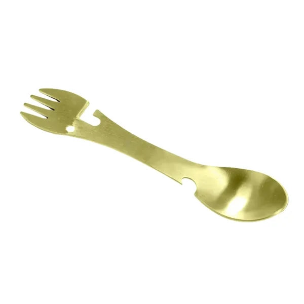 5 In 1 Stainless Steel Fork Spoon Combo Camping Utensil