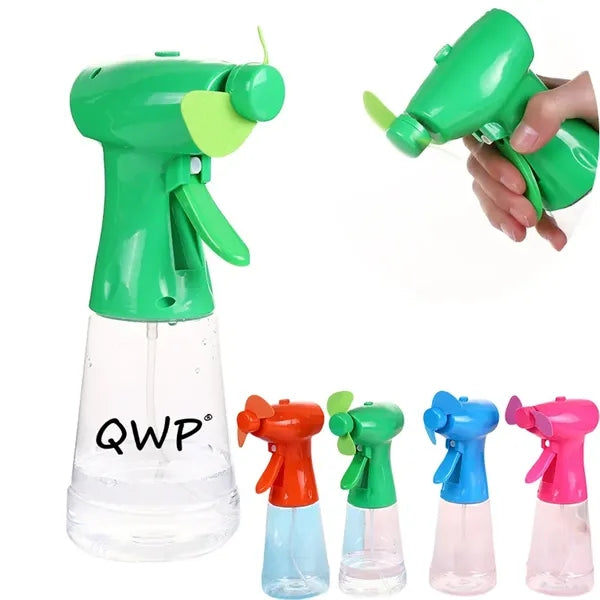 Stay Cool Spray Bottle & Fan